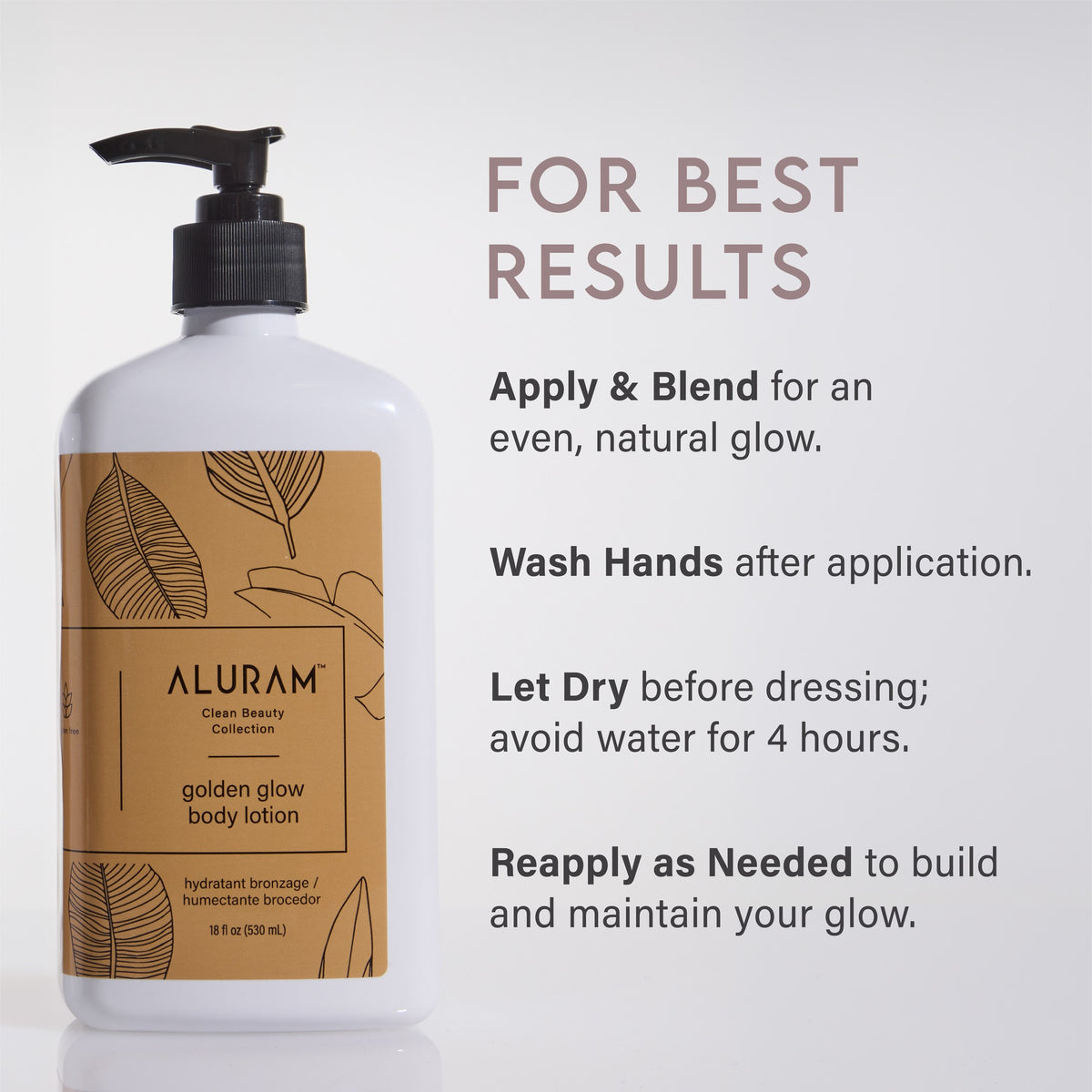 Aluram Golden Glow Body Lotion