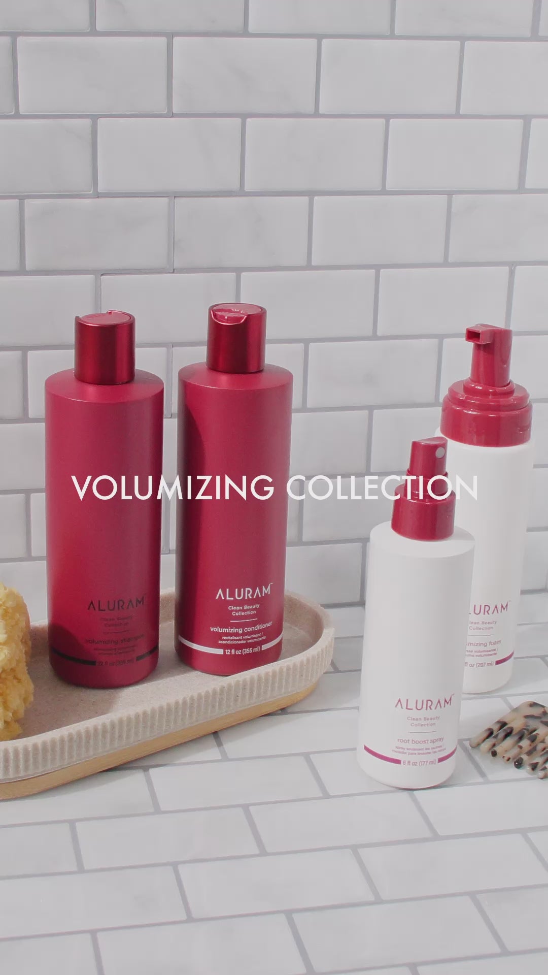 Aluram Volumizing collection video